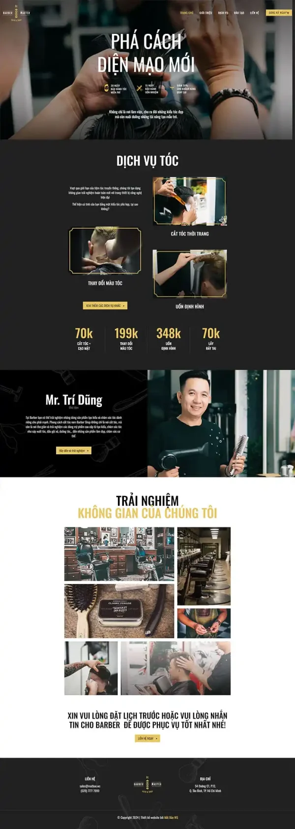 Tiệm Cắt Tóc - Barber Shop