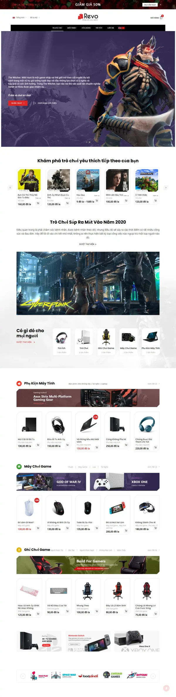 Phụ kiện gaming